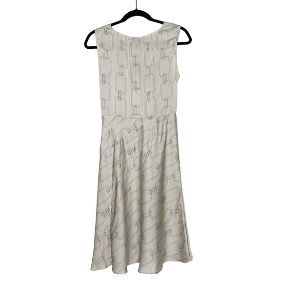 Banana Republic Monogram Silk Crossover Cocktail Dress - Picture 2 of 8